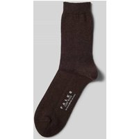 Falke Socken mit hochwertigem Woll-Kaschmir-Mix Modell 'COSY WOOL' in Dunkelbraun, Größe 39-42 von Falke