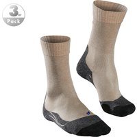 Falke Herren Socken beige Mikrofaser meliert von Falke