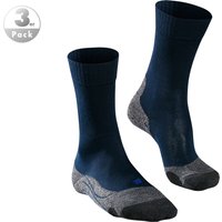 Falke Herren Socken blau Mikrofaser unifarben von Falke