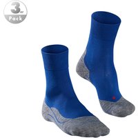 Falke Herren Socken blau Mikrofaser unifarben von Falke