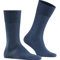 Falke Herren Socken blau Baumwolle & Mix unifarben von Falke