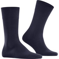 Falke Herren Socken blau Schur-Wolle unifarben Falke Herren Socken blau Schur-Wolle unifarben von Falke