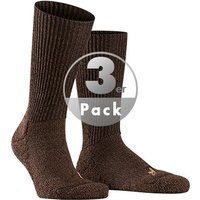 Falke Herren Socken braun Merinowolle meliert von Falke