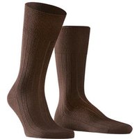 Falke Herren Socken braun Kaschmir unifarben von Falke