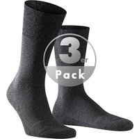 Falke Herren Socken grau Schurwolle unifarben von Falke