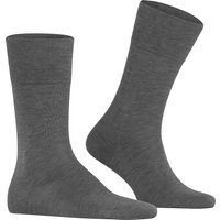 Falke Herren Socken grau Baumwolle & Mix unifarben von Falke