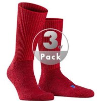 Falke Herren Socken rot Merinowolle meliert von Falke