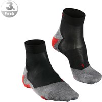 Falke Herren Socken schwarz Mikrofaser unifarben von Falke