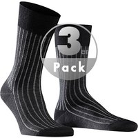 Falke Herren Socken schwarz Baumwolle & Mix Gestreift von Falke