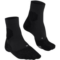 Falke Herren Socken schwarz Mikrofaser unifarben von Falke