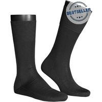 Falke Herren Socken schwarz Baumwolle unifarben von Falke