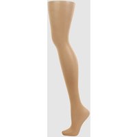 Falke Strumpfhose in transparenter Optik - 15 DEN in Beige, Größe S/M von Falke