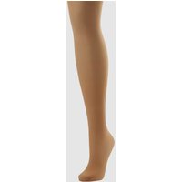 Falke Strumpfhose in transparenter Optik - 20 DEN Modell 'Vitalize' in Beige, Größe S von Falke