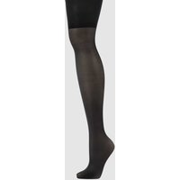 Falke Strumpfhose mit Shaping-Effekt - 20 DEN in Black, Größe L von Falke