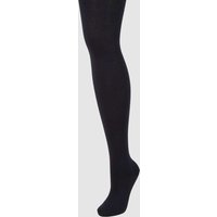 Falke Strumpfhose mit Stretch-Anteil Modell 'Family' in Marine, Größe 40-42 von Falke