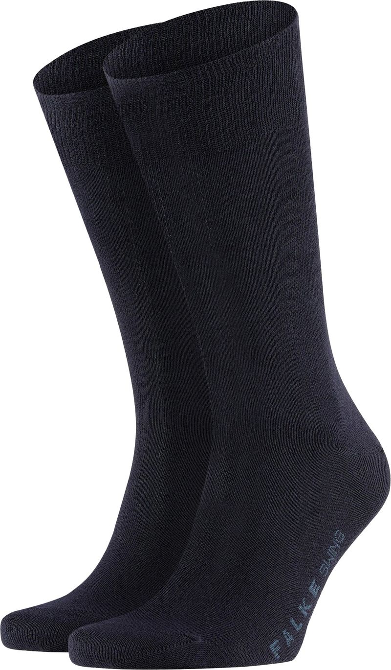 Falke Swing Socken 2-Pack Dunkelblau - Größe 39-42 von Falke