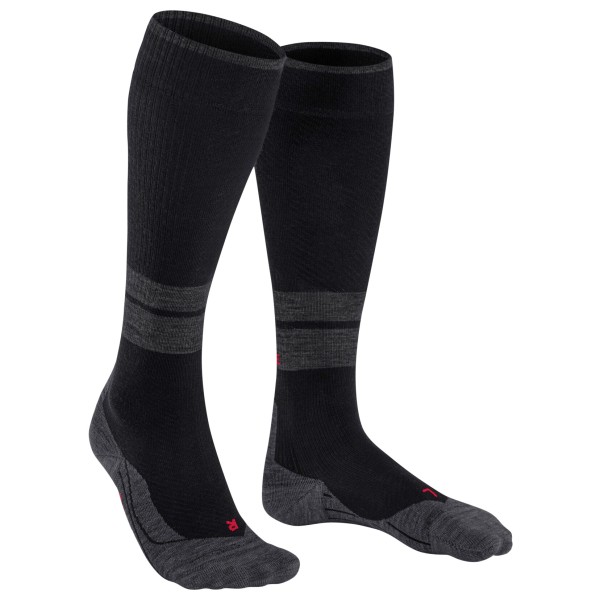 Falke - TK Compression - Wandersocken Gr 43-46 - Width: 36-40 cm schwarz von Falke