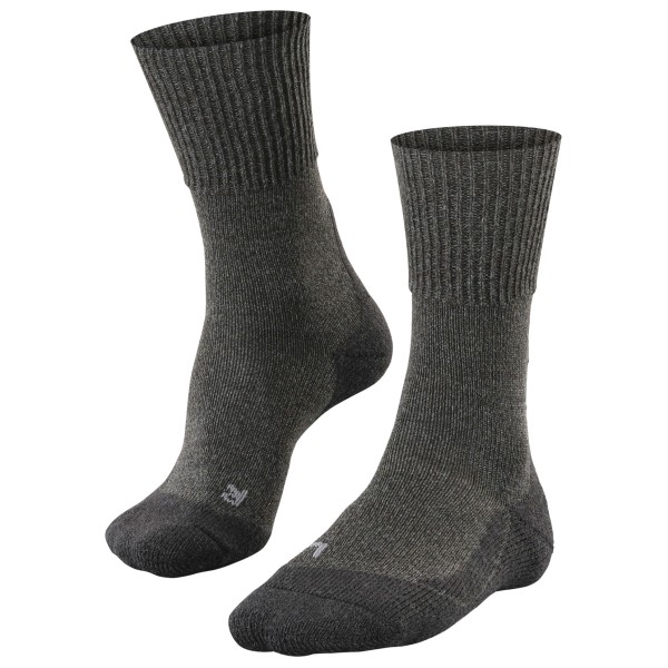Falke - TK1 Wool - Wandersocken Gr 42-43 grau von Falke