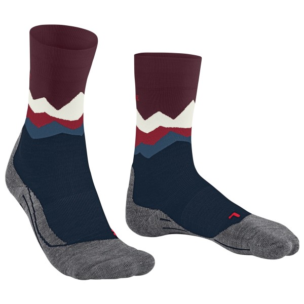 Falke - TK2 Crest - Wandersocken Gr 42-43 blau von Falke
