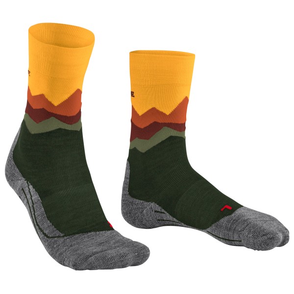 Falke - TK2 Crest - Wandersocken Gr 42-43 bunt von Falke