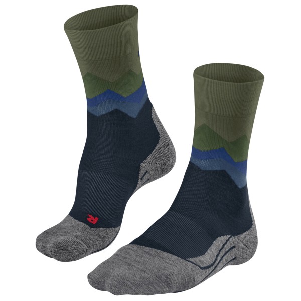 Falke - TK2 Crest - Wandersocken Gr 46-48 blau von Falke