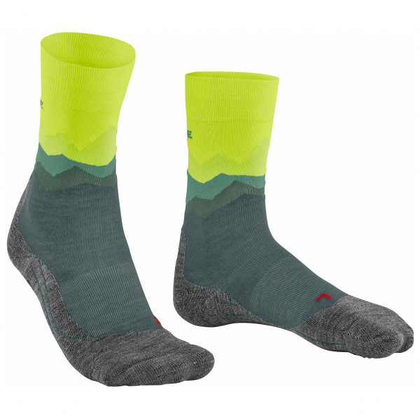 Falke - TK2 Crest - Wandersocken Gr 46-48 grau von Falke