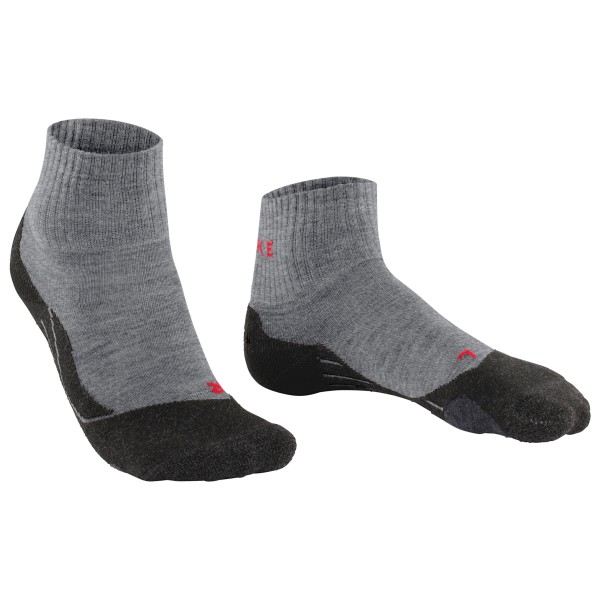 Falke - TK2 Explore Short - Wandersocken Gr 42-43 grau von Falke