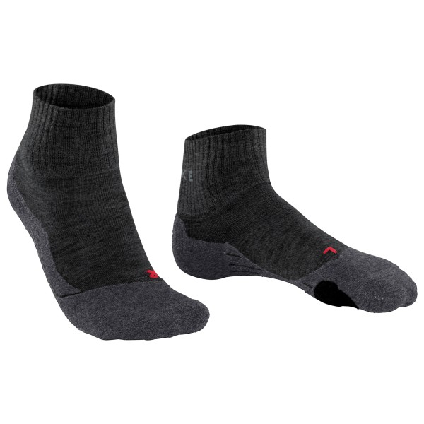 Falke - TK2 Explore Short - Wandersocken Gr 46-48 schwarz von Falke