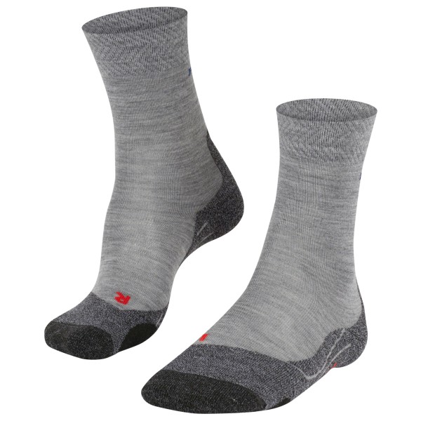 Falke - TK2 Melange - Wandersocken Gr 39-41 grau von Falke