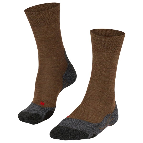 Falke - TK2 Melange - Wandersocken Gr 46-48 braun von Falke
