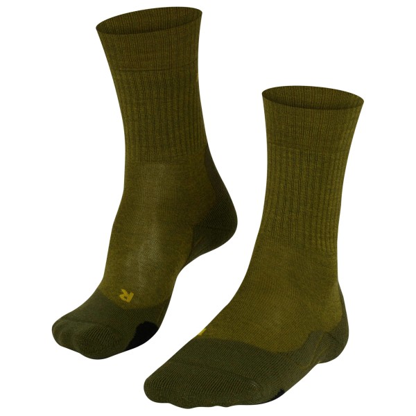 Falke - TK2 Wool - Wandersocken Gr 46-48 oliv von Falke