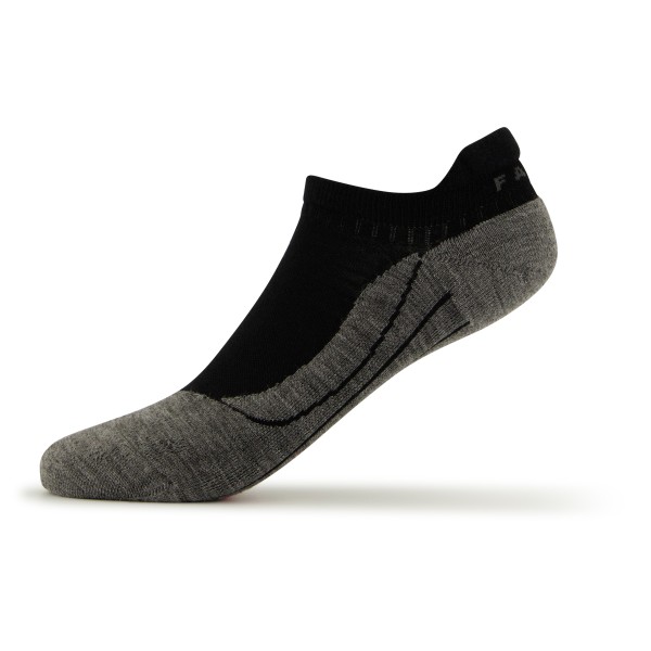Falke - TK5 Invisible - Wandersocken Gr 46-48 schwarz/grau von Falke