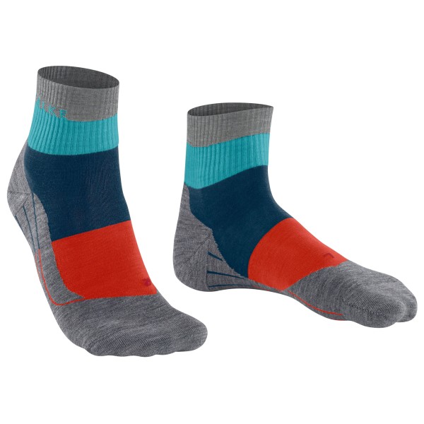 Falke - TK5 Wander Short - Wandersocken Gr 39-41 grau von Falke