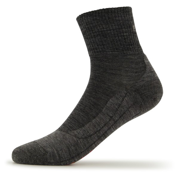 Falke - TK5 Wool Short - Wandersocken Gr 42-43 schwarz von Falke