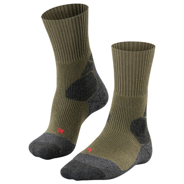 Falke - TKX Expedition - Wandersocken Gr 46-48 oliv von Falke