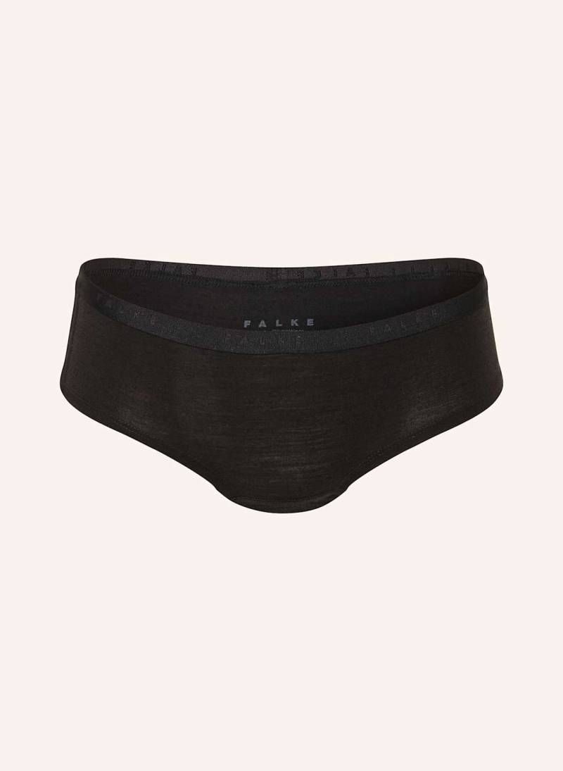 Falke Taillenpanty Daily Clima Wool Mit Merinowolle schwarz von Falke