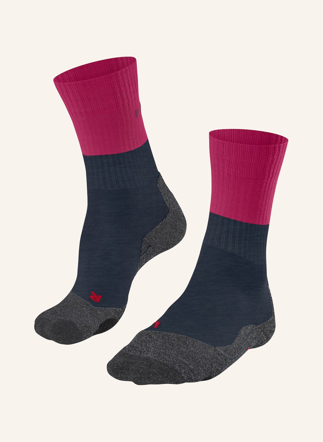 Falke Trekking-Socken tk2 Mit Merinowolle pink von Falke