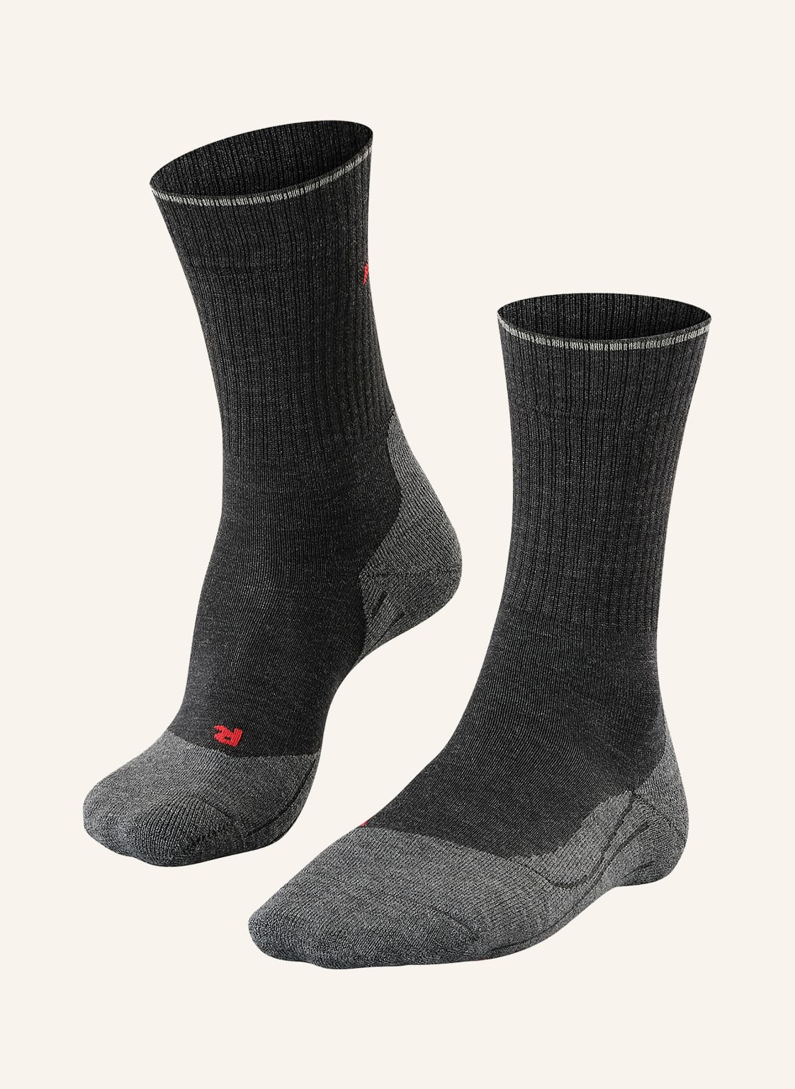 Falke Trekking-Socken tk2 Wool Silk grau Falke Trekking-Socken tk2 Wool Silk grau von Falke