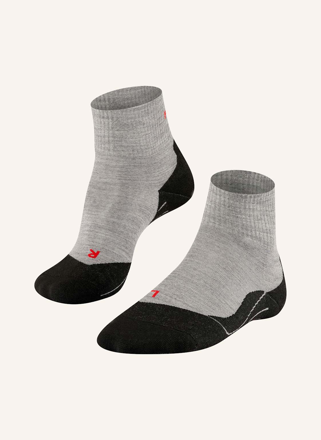 Falke Trekking-Socken tk5 Ultralight Short grau von Falke