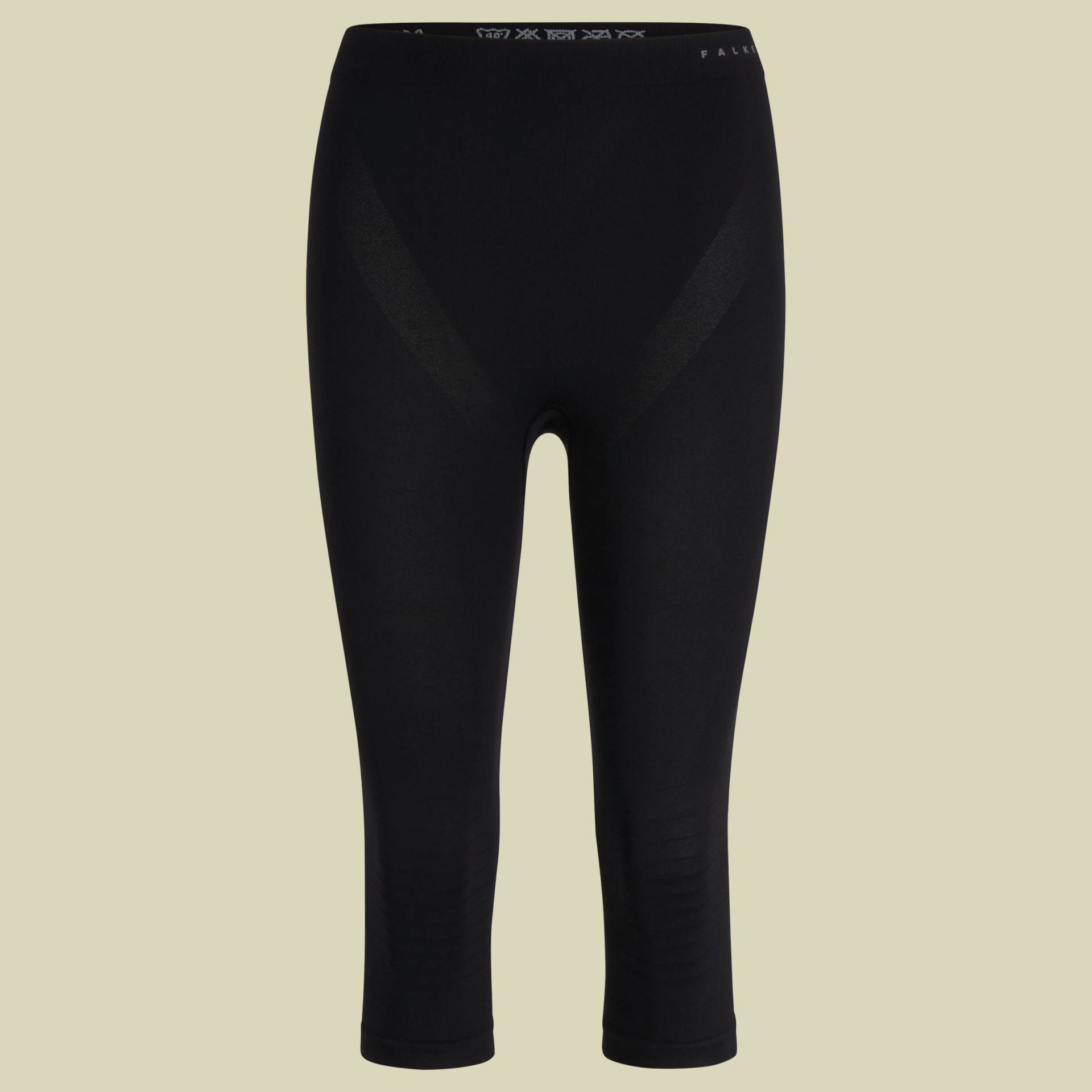 W 3/4 Tights Tight Women Größe XS Farbe black von Falke