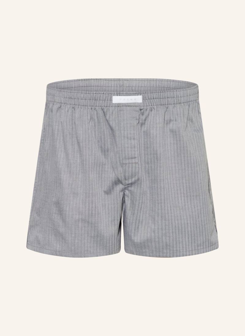 Falke Web-Boxershorts Daily Woven grau von Falke