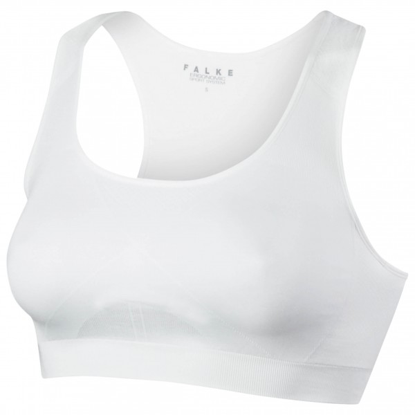 Falke - Women's Bra Top Madison Low Support - Sport-BH Gr XS weiß von Falke