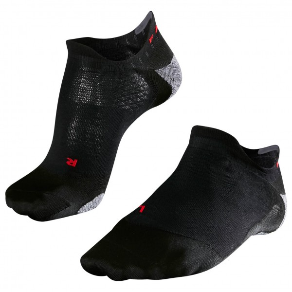 Falke - Women's Falke RU5 Invisible - Laufsocken Gr 35-36;37-38;39-40;41-42 schwarz;weiß/grau von Falke