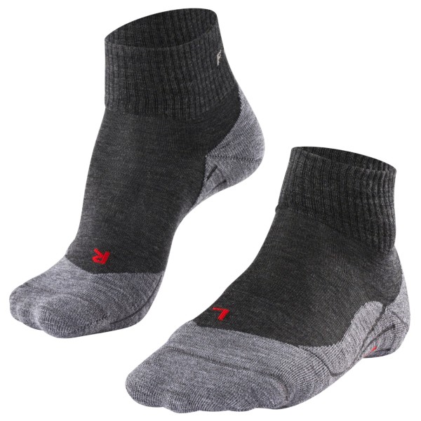 Falke - Women's Falke TK5 Short - Wandersocken Gr 39-40 grau/schwarz von Falke
