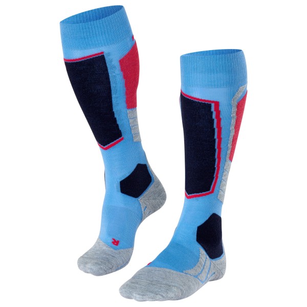 Falke - Women's SK 2 Wool - Skisocken Gr 39-40 blau von Falke
