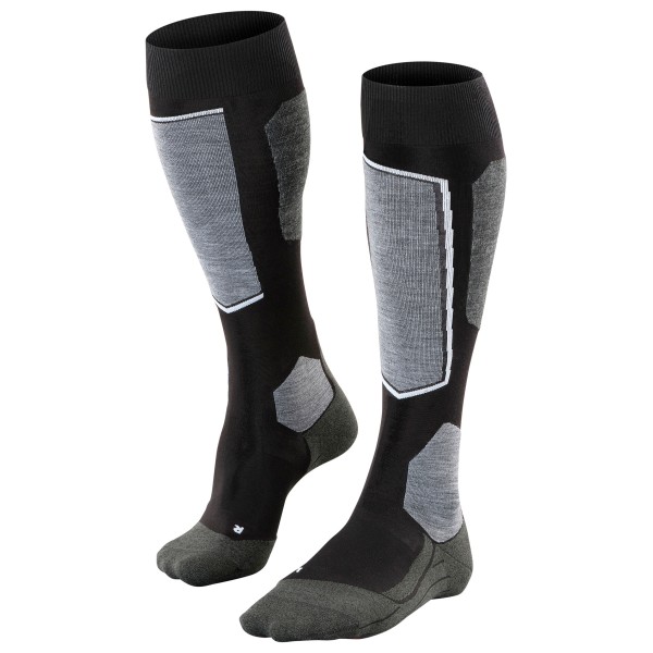Falke - Women's SK5 Expert - Skisocken Gr 41-42 schwarz/grau von Falke