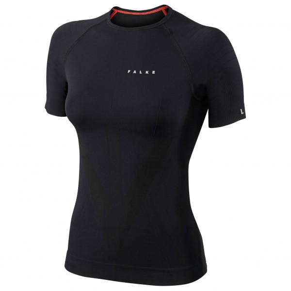 Falke - Women's Shirt S/S Tight - Kunstfaserunterwäsche Gr L schwarz von Falke