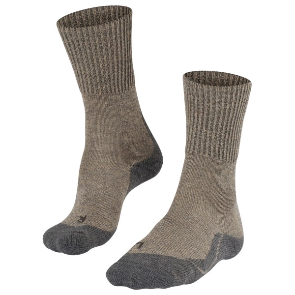Falke - Women's TK1 Wool - Wandersocken Gr 39-40 grau von Falke