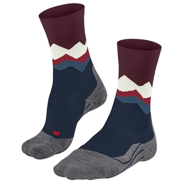 Falke - Women's TK2 Crest - Wandersocken Gr 35/36 blau von Falke