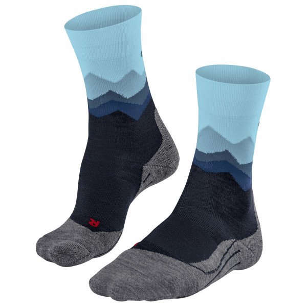 Falke - Women's TK2 Crest - Wandersocken Gr 41/42 blau von Falke